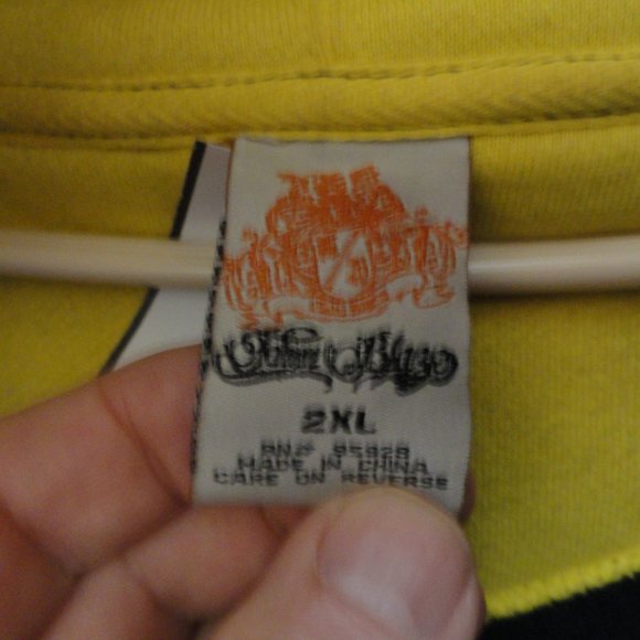 Johnny Blaze Barber Shop Hair styles Full zip Colorful Hoodie~Unique VTG - Picture 5 of 5